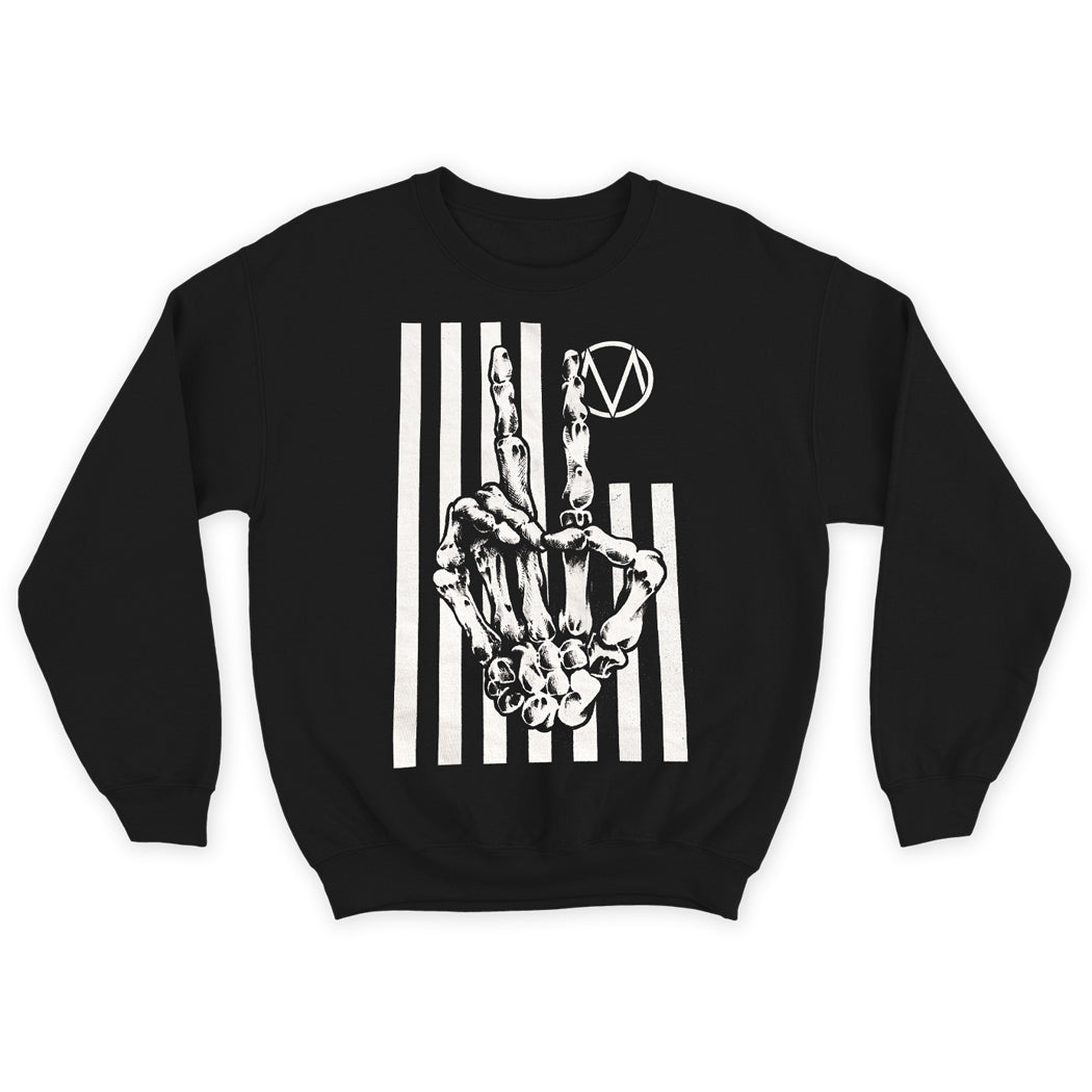 Black Peace Crewneck